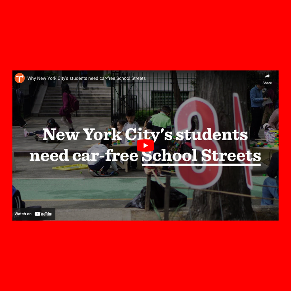 New York City’s students need car-free School Streets